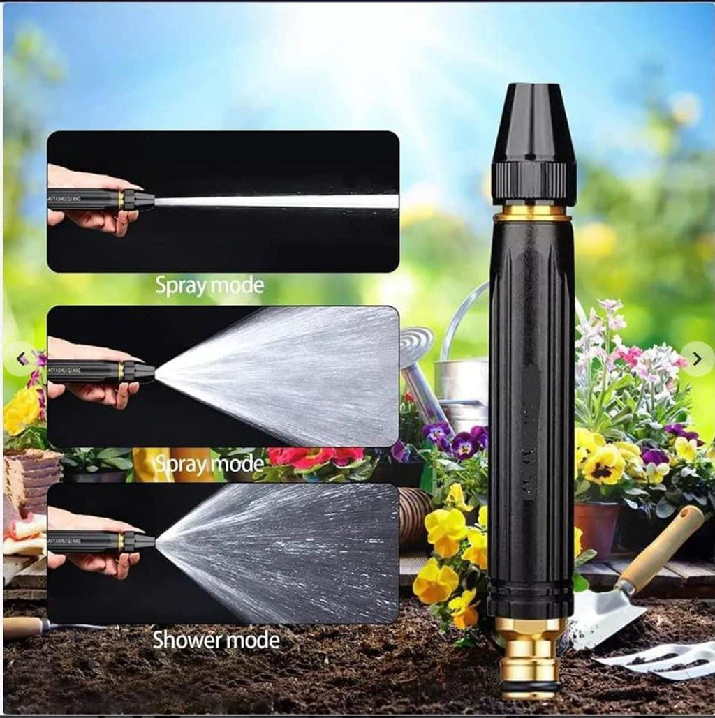 High Pressure Power Washer Car Wash Spray Gun Garden Water Gun Hose Nozzle Watering Irrigation Sprinkler Garden-tools - Plastic