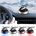 Car Aroma Diffuser Air Freshener Helicopter – Rotating Propeller Fragrance Freshener for Dashboard & AC Vent | Long-Lasting, Stylish Car Perfume