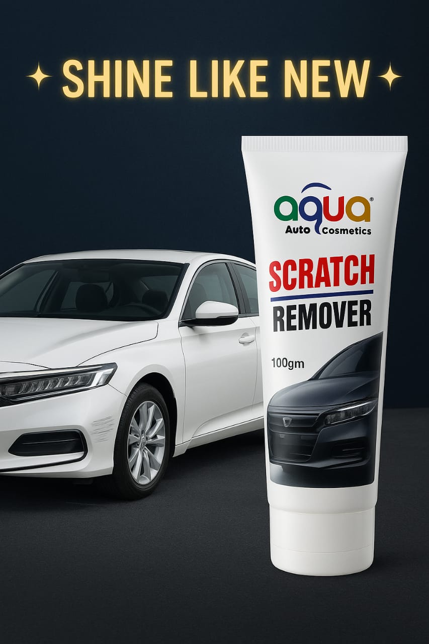 2 in 1 Aqua Liquid Car Scratch & Paint Repair Polish 100g With Free Microfiber Towel